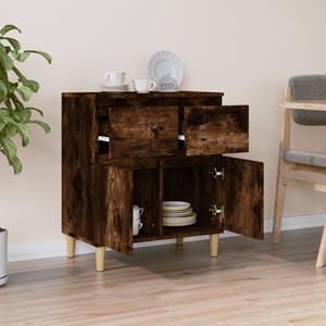 Vidaxl Sideboard Räuchereiche 60x35x70 Cm Holzwerkstoff