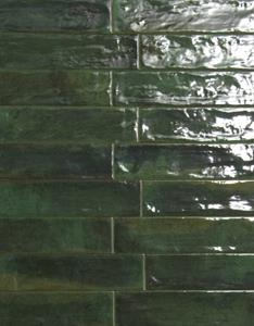 Brunei tegelstroken 25x6.5cm verde