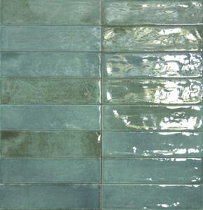 Brunei tegelstroken 25x6.5cm sage