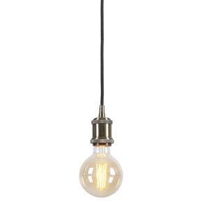 QAZQA Hanglamp cava - Brons - Design - H 2040mm