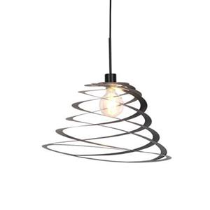 QAZQA Designer Hängelampe mit Spiralschirm 50 cm - Scroll