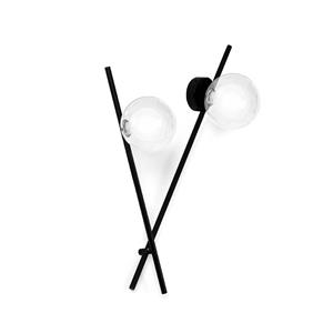 miloox by Sforzin Wandlamp Mikado 2-lamps
