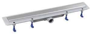 Sapho Flise tegelinzet douchegoot 80cm RVS