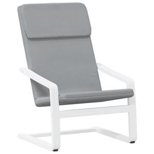 vidaXL Sessel Relaxsessel Hellgrau Stoff (1-St)