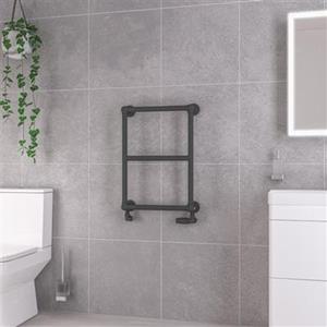 Eastbrook Stour handdoekradiator 50x70cm 221W antraciet