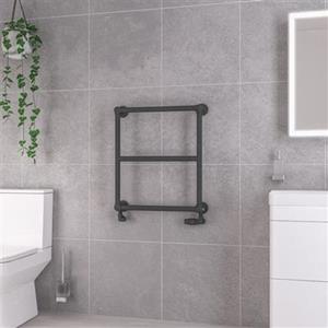 Eastbrook Stour handdoekradiator 60x70cm 240W antraciet