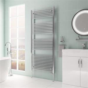 Eastbrook Biava multirail handdoekradiator 75x170cm 1024W chroom