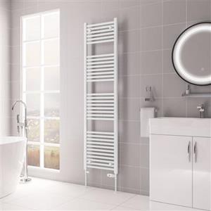 Eastbrook Biava multirail handdoekradiator 45x170cm 843W wit glans