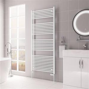 Eastbrook Biava multirail handdoekradiator 75x170cm 1302W wit glans