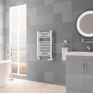 Eastbrook Biava multirail handdoekradiator 45x70cm 344W wit mat