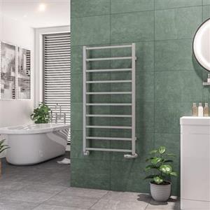 Eastbrook Tuscan Square handdoekradiator 60x120cm 527W grijs mat