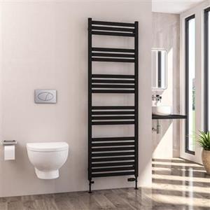 Eastbrook Defford handdoekradiator 60x180cm 1029W zwart mat