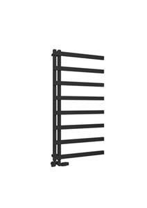 Eastbrook Platani handdoekradiator 60x115cm 535W zwart mat
