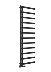 Eastbrook Platani handdoekradiator 50x180cm 703W zwart mat