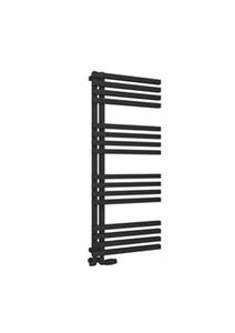 Eastbrook Reinbach handdoekradiator 50x120cm 671W zwart mat