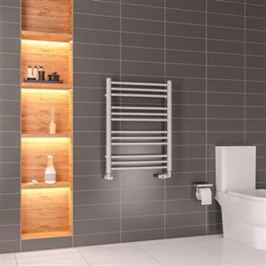 Eastbrook Corinium handdoekradiator 60x80cm 458W grijs mat