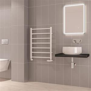 Eastbrook Tuscan Round handdoekradiator 60x80cm 352W wit glans