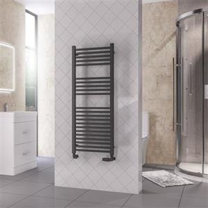 Eastbrook Rion handdoekradiator 50x120cm 649W antraciet