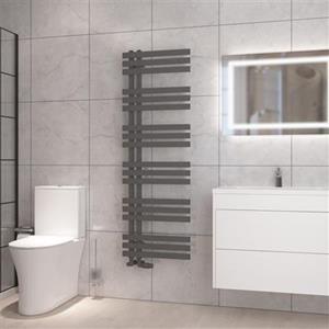 Eastbrook Hurley handdoekradiator 50x150cm 684W antraciet