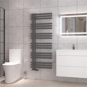 Eastbrook Hurley handdoekradiator 60x150cm 768W antraciet