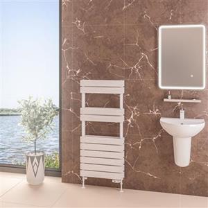 Eastbrook Addington type 21 handdoekradiator 50x110cm 1060W wit glans