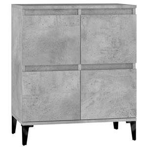 vidaXL Sideboard Sideboard Betongrau 60x35x70 cm Holzwerkstoff (1 St)