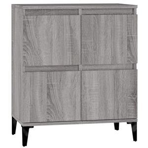 vidaXL Sideboard Sideboard Grau Sonoma 60x35x70 cm Holzwerkstoff (1 St)