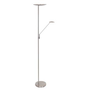 Steinhauer LED Stehleuchte Daphne in Silber 33W 3300lm mit Lesearm