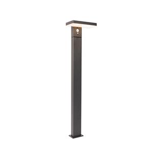 QAZQA LED staande Buitenlamp sunnie - Donkergrijs - Modern - L 18.8c