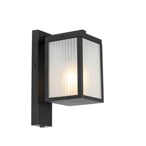 QAZQA Sensorlamp charlois - Zwart - Modern - L 14cm