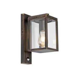 QAZQA Sensorlamp charlois - Goud|messing - Industrieel - L 14cm