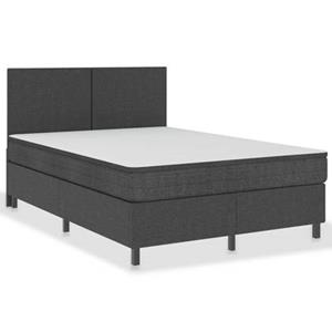 VidaXL Boxspringframe stof grijs 180x200 cm