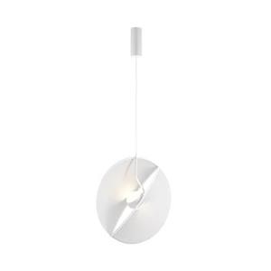 Maytoni LED hanglamp Reflex, stoffen kap, 1-lamp.