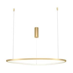 Glint Moderne integrierte LED-Pendel-Deckenleuchte Messing, 80cm 3000K - Maytoni