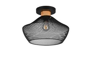 Trio international Zwarte plafondlamp Valeria Ø 35cm R61281032