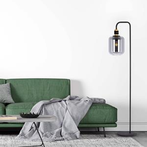 NOWA GmbH Vloerlamp Ando met glazen kap