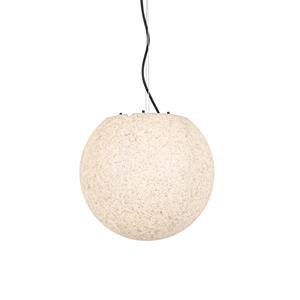 Qazqa Moderne Buiten Hanglamp Grijs 35 Cm Ip65 - Nura