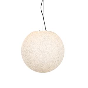 QAZQA Moderne buiten hanglamp grijs 45 cm IP65 - Nura