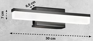 Schöner Wohnen Wide LED badkamer wandlamp, 30 cm