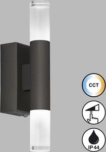 Schöner Wohnen Twice LED badkamerlamp 2-lamps CCT