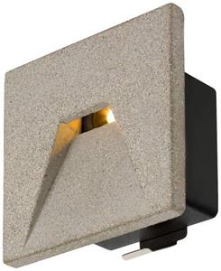 SLV CONCRETO 1006406 LED-wandinbouwlamp 3.2 W Grijs