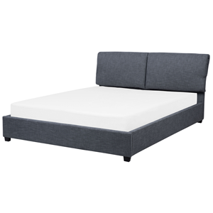 Waterbed stof grijs 180 x 200 cm BELFORT