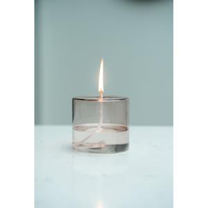 Wellmark olielamp - 9x10cm - gerecycled glas pink 8720828222492