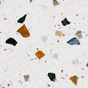 Arcana Vloer- en wandtegel  Stracciatella Nacar 80x80 cm Mat Wit 