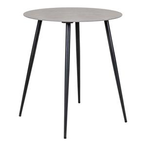 Hioshop Lazio café tafel Ø60cm grijs.