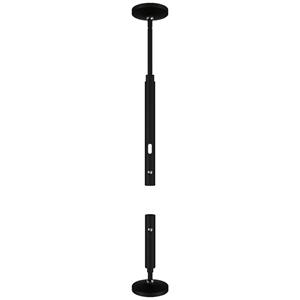 Paulmann Wire Corduo Wall Mount Set 94602 Niedervolt-Seilsystem-Komponente Wandhalter Schwarz (matt)
