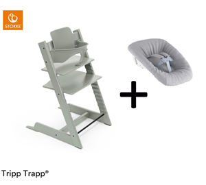 Stokke Tripp Trapp Compleet + Newborn Set™ - Glacier Green