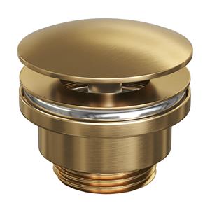 Brauer Gold Edition altijd open plug - geborsteld goud PVD