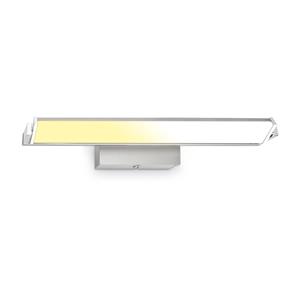 Briloner LED wandlamp 3723, zwenkbaar, CCT, dim, nikkel