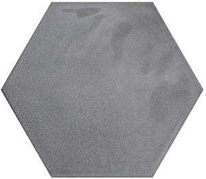 Jabo Moon Grey keramische wandtegel hexagon 16x18cm